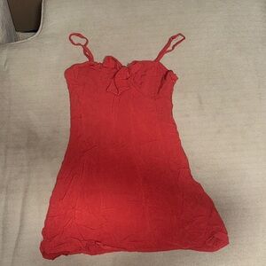 Forever 21 Vibrant Red Top